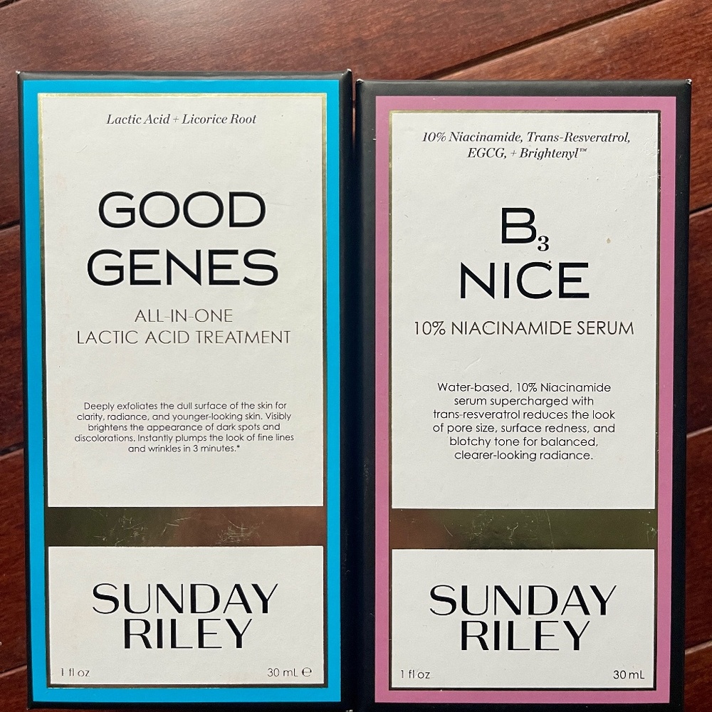 Sunday Riley CONBO B3 NICE & GOOD GENES Save $50
